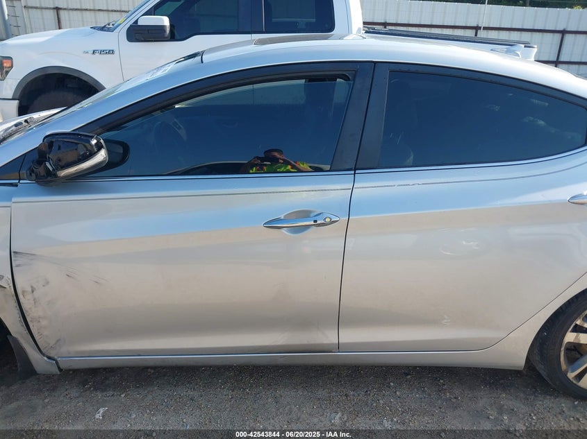 2014 Hyundai Elantra Limited VIN: 5NPDH4AE2EH488812 Lot: 42543844