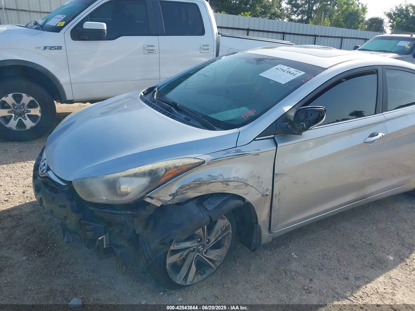 2014 Hyundai Elantra Limited VIN: 5NPDH4AE2EH488812 Lot: 42543844