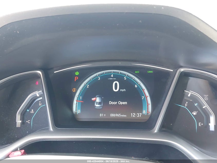 2016 HONDA CIVIC TOURING - 19XFC1F96GE216630