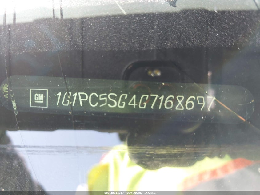 2016 CHEVROLET CRUZE LIMITED LS AUTO - 1G1PC5SG4G7168697