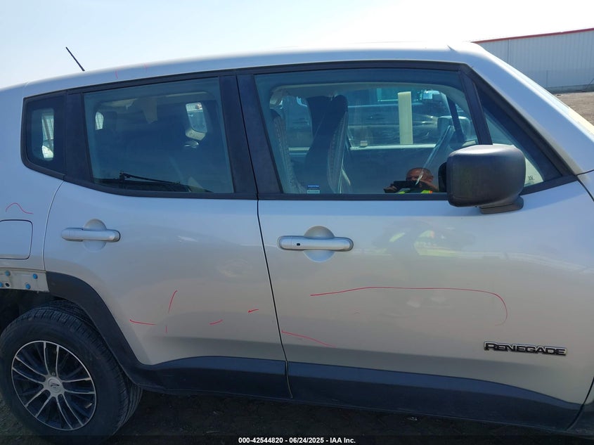 VIN ZACCJBAB0HPG04045 2017 JEEP RENEGADE SPORT 4X4