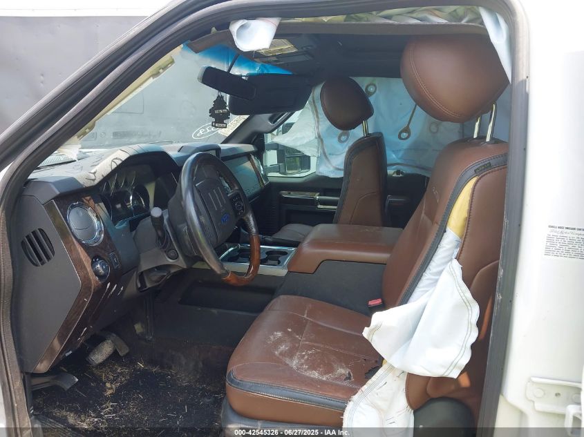 2014 Ford F-350 Lariat VIN: 1FT8W3DT1EEB76637 Lot: 42545326