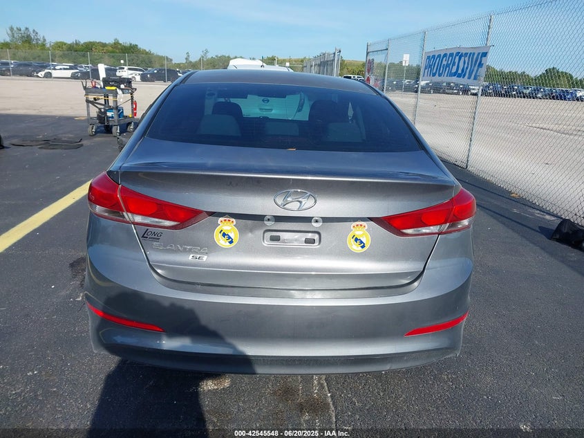 2018 HYUNDAI ELANTRA SE - 5NPD74LF9JH352146