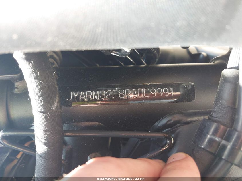 2024 Yamaha Mt07 VIN: JYARM32E8RA009991 Lot: 42545617