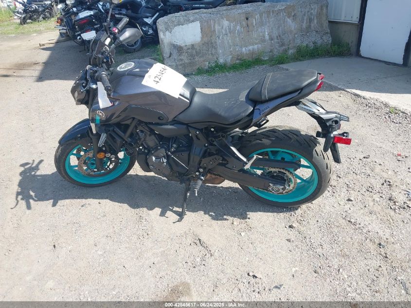 2024 Yamaha Mt07 VIN: JYARM32E8RA009991 Lot: 42545617