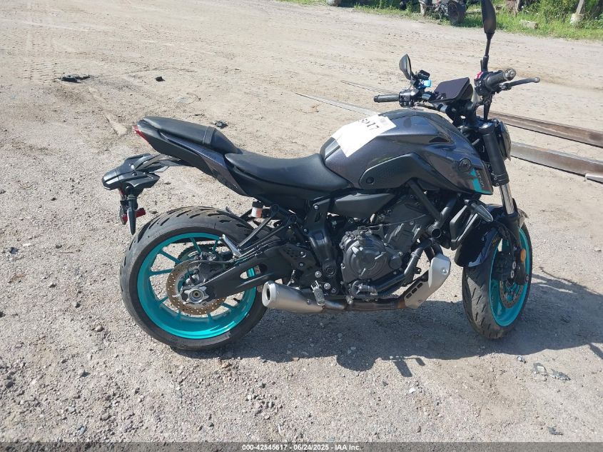 2024 Yamaha Mt07 VIN: JYARM32E8RA009991 Lot: 42545617
