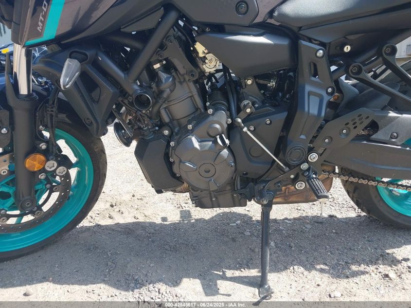 2024 Yamaha Mt07 VIN: JYARM32E8RA009991 Lot: 42545617