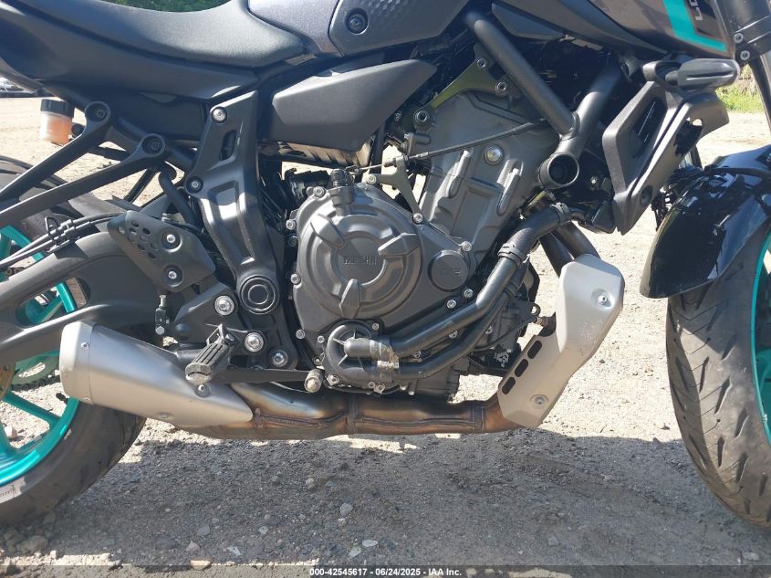 2024 Yamaha Mt07 VIN: JYARM32E8RA009991 Lot: 42545617