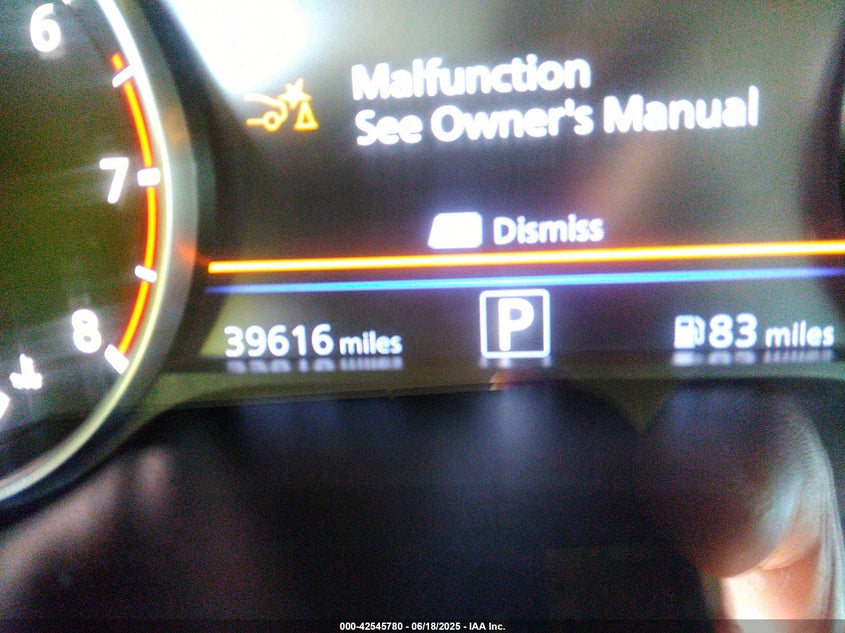 2022 Nissan Altima Sr Fwd VIN: 1N4BL4CVXNN311658 Lot: 42545780