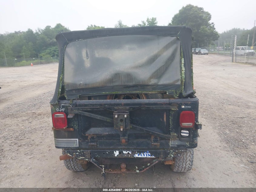 1981 Jeep Jeep Cj7 VIN: 1JCBM87A5BT038091 Lot: 42545997