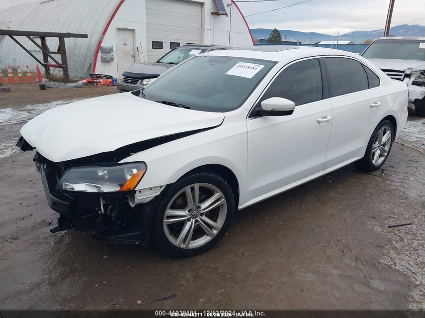 2014 VOLKSWAGEN PASSAT 1.8T SE - 1VWBT7A31EC099383