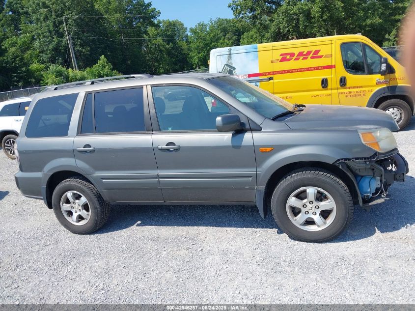 2007 Honda Pilot Ex VIN: 2HKYF18417H509431 Lot: 42546257