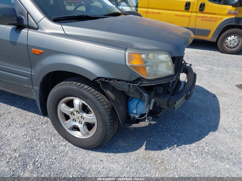 2007 Honda Pilot Ex VIN: 2HKYF18417H509431 Lot: 42546257