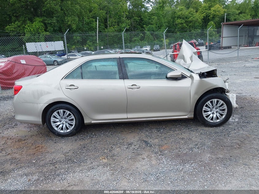 2013 TOYOTA CAMRY LE - 4T1BF1FK0DU276890
