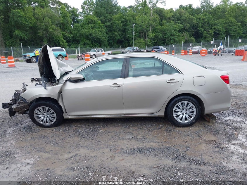 2013 TOYOTA CAMRY LE - 4T1BF1FK0DU276890