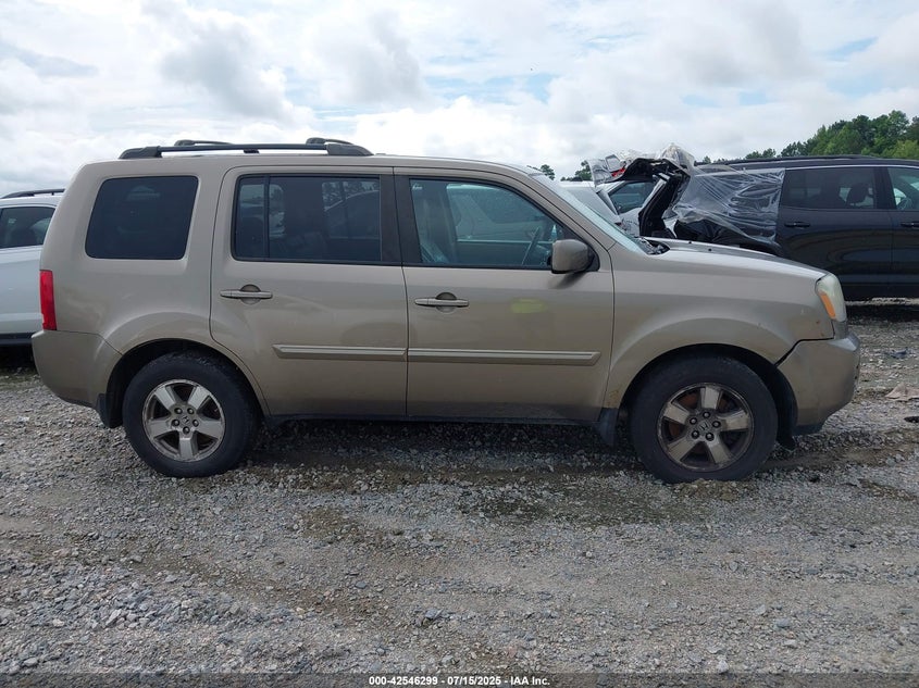 2011 Honda Pilot Ex-L VIN: 5FNYF4H50BB026031 Lot: 42546299