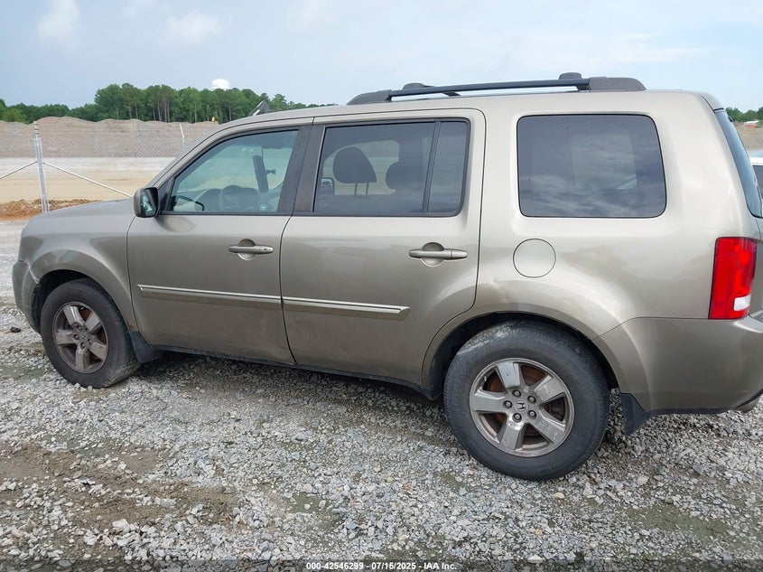 2011 Honda Pilot Ex-L VIN: 5FNYF4H50BB026031 Lot: 42546299