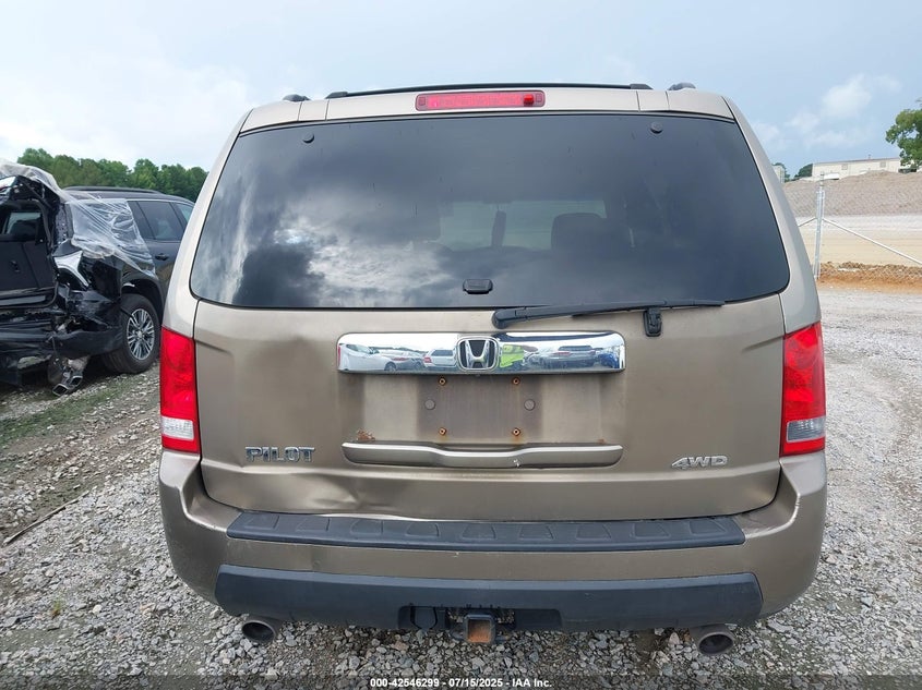 2011 Honda Pilot Ex-L VIN: 5FNYF4H50BB026031 Lot: 42546299