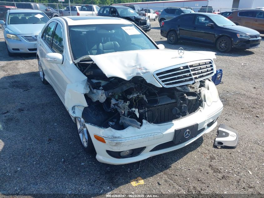 2007 Mercedes-Benz C 230 Sport VIN: WDBRF52H57A932428 Lot: 42546347