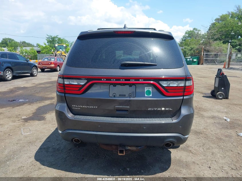 2015 DODGE DURANGO CITADEL - 1C4RDJEG7FC917404