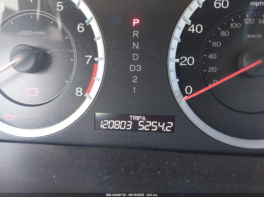 2012 Honda Accord 2.4 Ex VIN: 1HGCS1B72CA008284 Lot: 42546735