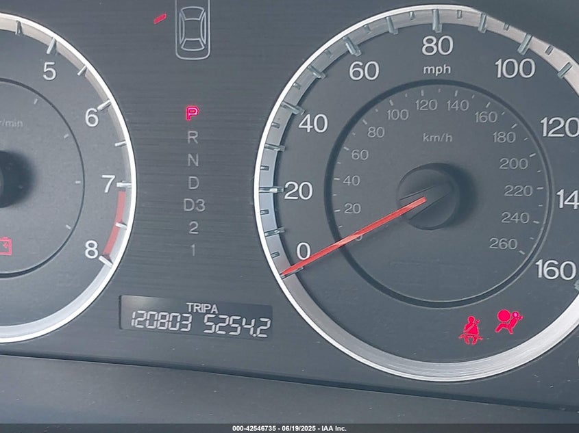 2012 Honda Accord 2.4 Ex VIN: 1HGCS1B72CA008284 Lot: 42546735