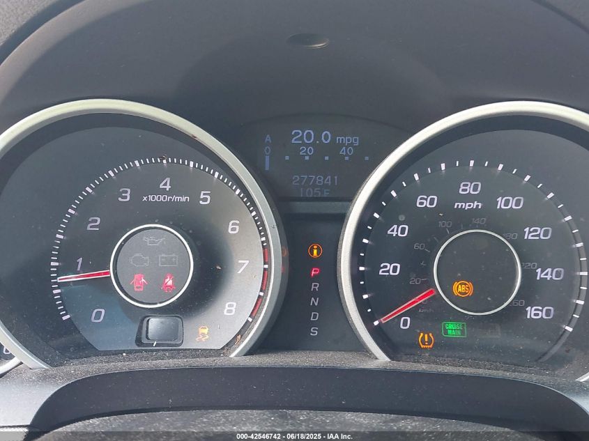 2012 Acura Tl 3.5 VIN: 19UUA8F57CA008404 Lot: 42546742