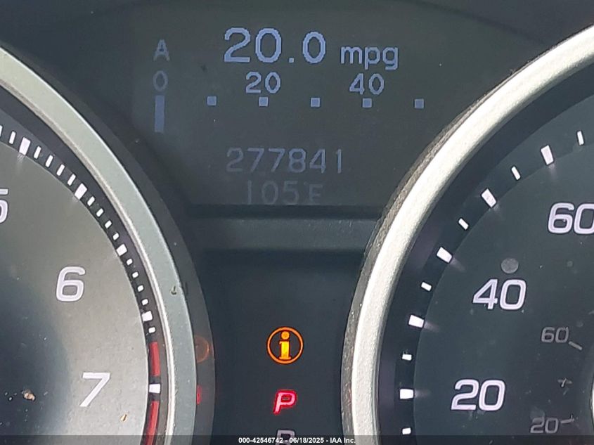 2012 Acura Tl 3.5 VIN: 19UUA8F57CA008404 Lot: 42546742