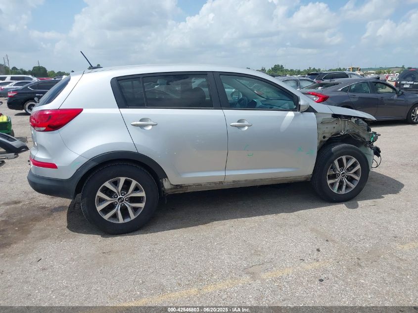 2016 Kia Sportage Lx VIN: KNDPB3AC6G7880349 Lot: 42546803