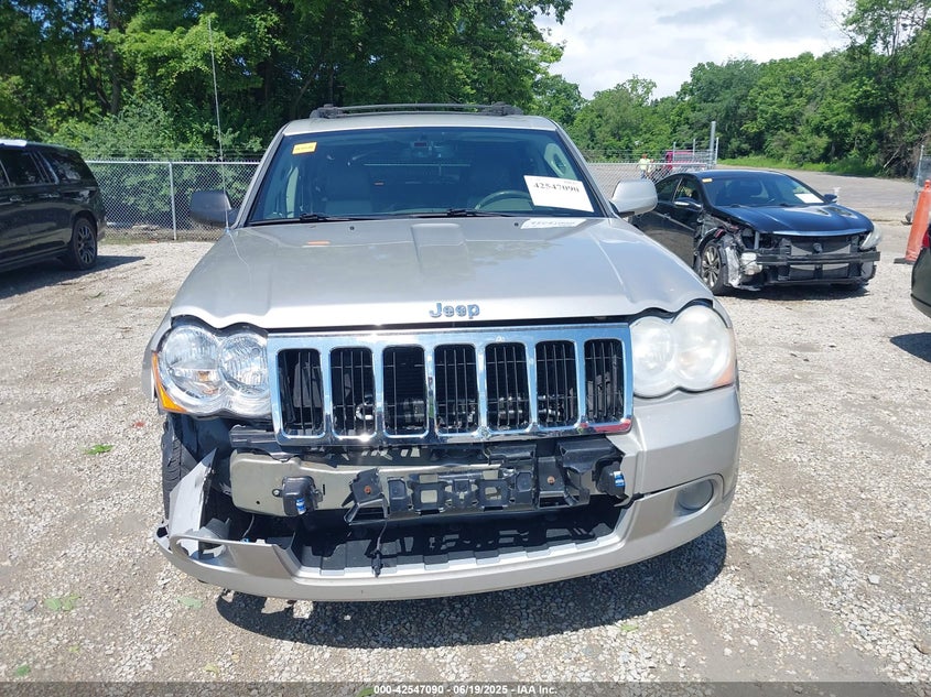 2009 JEEP GRAND CHEROKEE VIN: 1J8HR58P79C550825