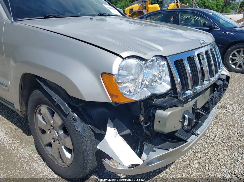 2009 JEEP GRAND CHEROKEE VIN: 1J8HR58P79C550825