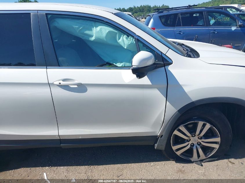 2016 Honda Pilot Ex VIN: 5FNYF6H3XGB703311 Lot: 42547157