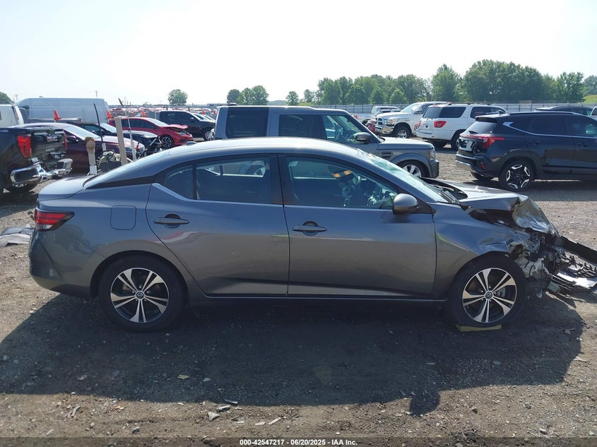 VIN 3N1AB8CV6MY269087 2021 NISSAN SENTRA SV XTRONIC CVT