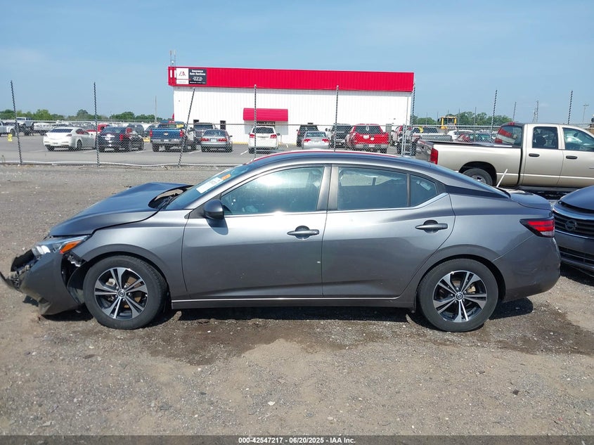 VIN 3N1AB8CV6MY269087 2021 NISSAN SENTRA SV XTRONIC CVT