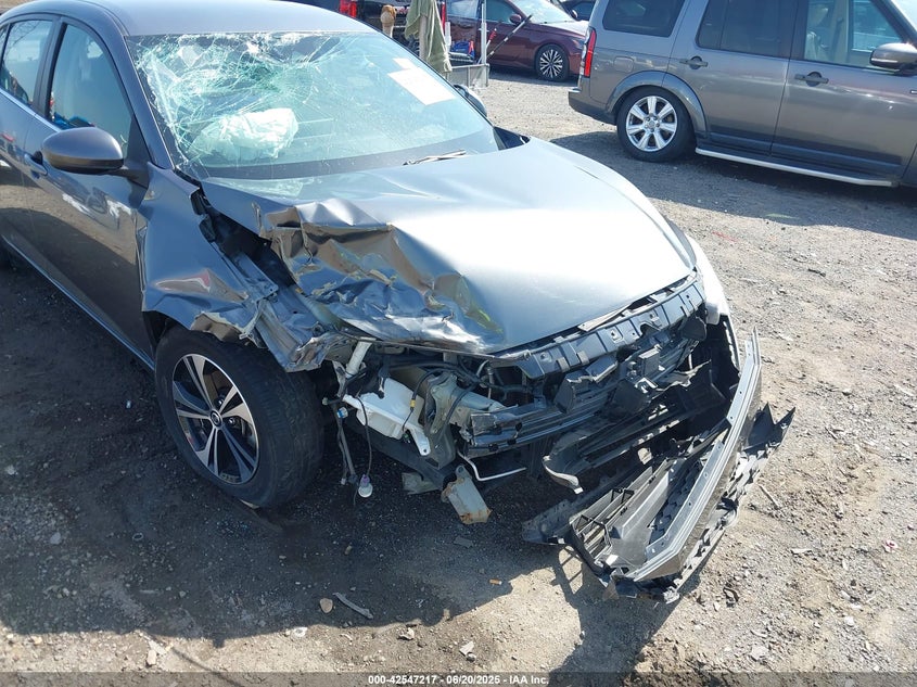VIN 3N1AB8CV6MY269087 2021 NISSAN SENTRA SV XTRONIC CVT