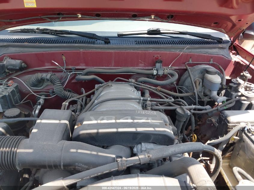 2002 Toyota Tundra Ltd V8 VIN: 5TBBT48142S285508 Lot: 42547324