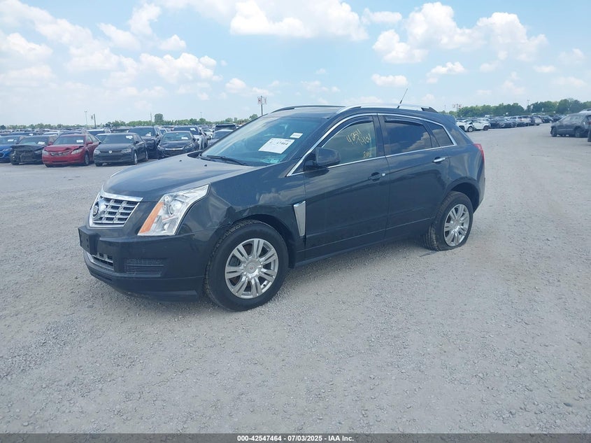 Vin: 3gyfnee37es675270, lot: 43040313, cadillac srx luxury collection 20142