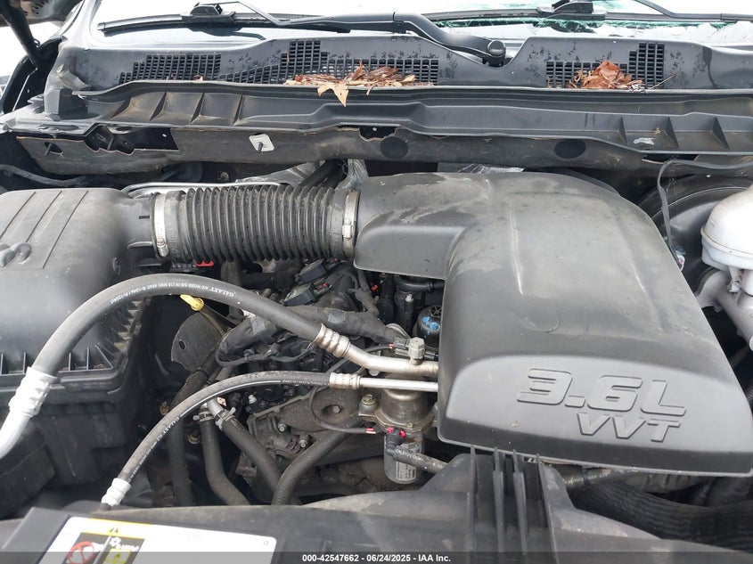 2021 Ram 1500 Classic Warlock 4X4 6'4 Box VIN: 1C6RR7GG7MS547373 Lot: 42547662