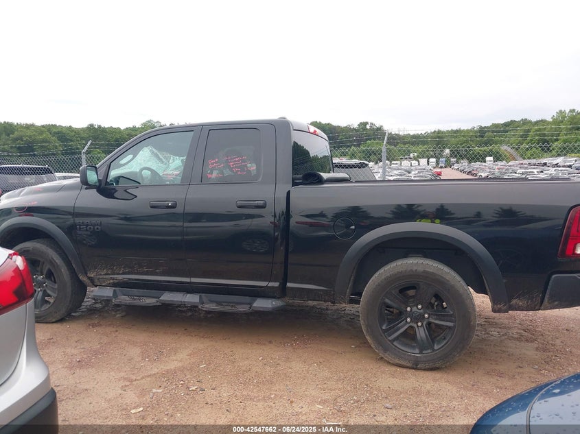 2021 Ram 1500 Classic Warlock 4X4 6'4 Box VIN: 1C6RR7GG7MS547373 Lot: 42547662