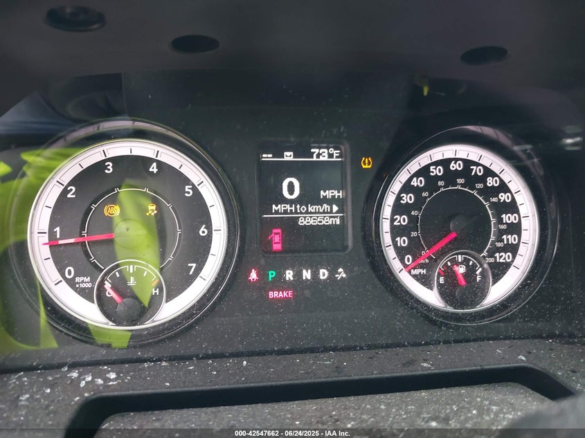 2021 Ram 1500 Classic Warlock 4X4 6'4 Box VIN: 1C6RR7GG7MS547373 Lot: 42547662