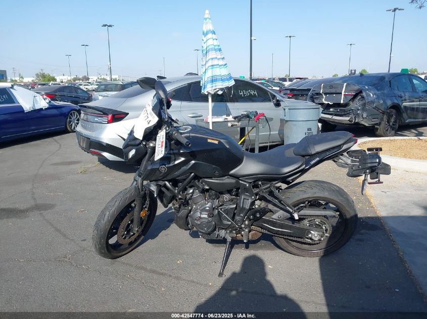 2024 Yamaha Mt07 C VIN: JYARM32YXRA001899 Lot: 42547774