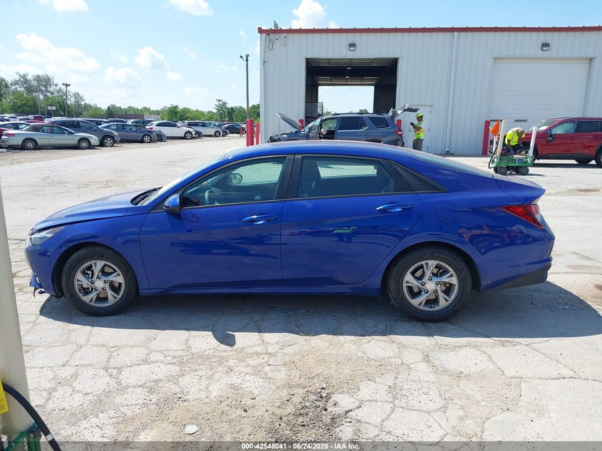 VIN 5NPLL4AG1MH013193 2021 HYUNDAI ELANTRA SE