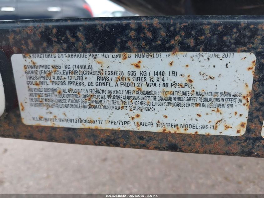 2012 Yamaha Other VIN: YAMA2149E212 Lot: 42548532