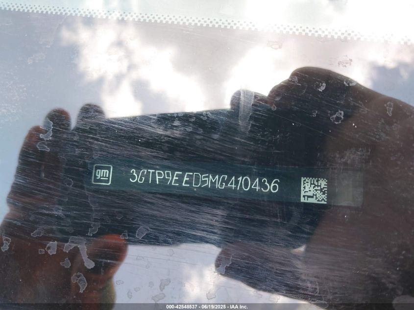 2021 GMC Sierra 1500 - 3GTP9EED5MG410436