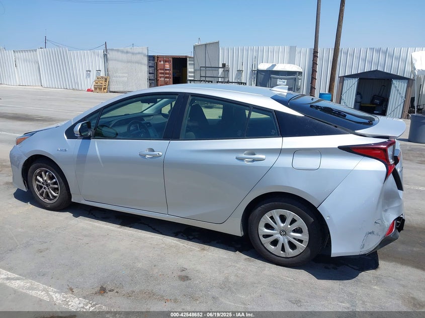 2021 Toyota Prius Le VIN: JTDKAMFU8M3150739 Lot: 42548652