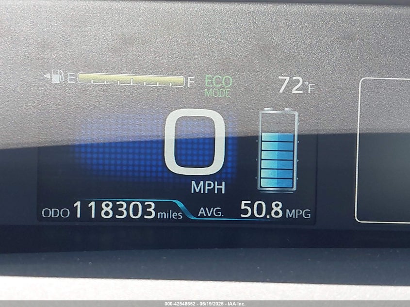 2021 Toyota Prius Le VIN: JTDKAMFU8M3150739 Lot: 42548652