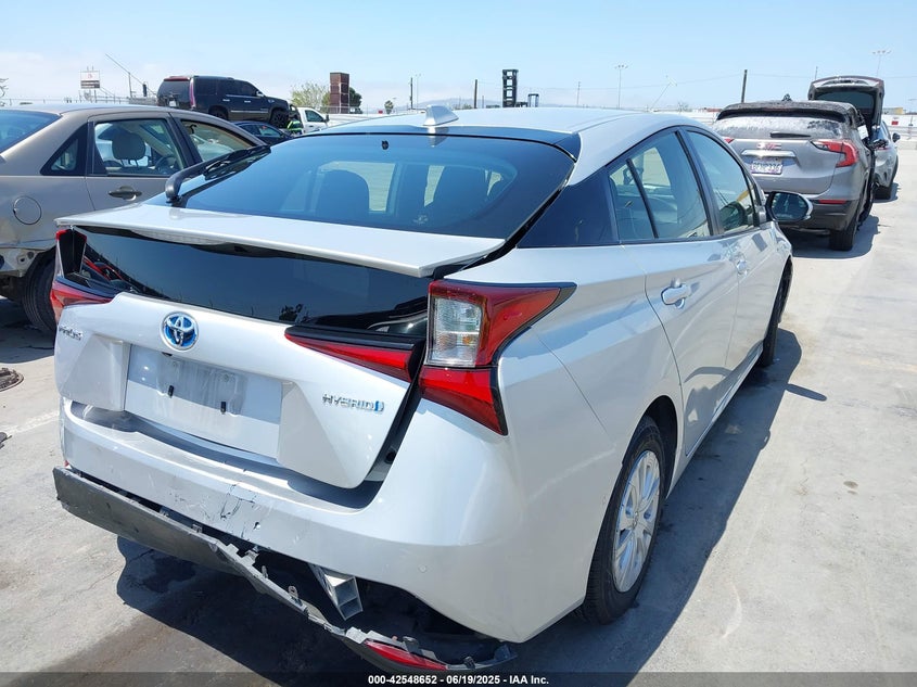 2021 Toyota Prius Le VIN: JTDKAMFU8M3150739 Lot: 42548652