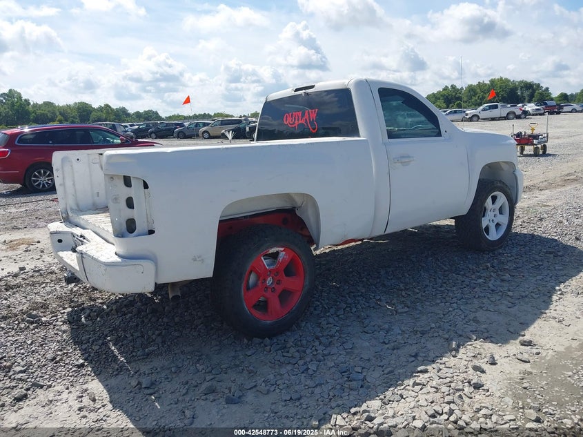 2008 CHEVROLET SILVERADO 1500 VIN: 1GCEC14X58Z187804