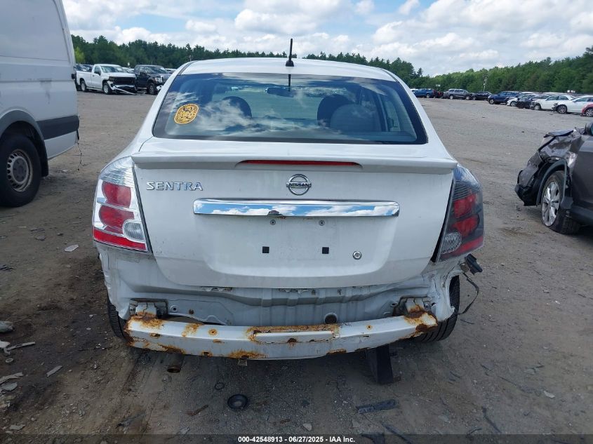 2012 Nissan Sentra 2.0 S VIN: 3N1AB6AP4CL740691 Lot: 42548913