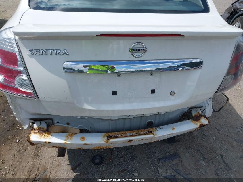 2012 Nissan Sentra 2.0 S VIN: 3N1AB6AP4CL740691 Lot: 42548913